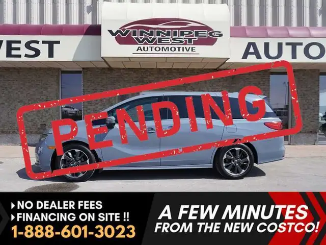 2023 Honda Odyssey - SUNROOF - BLU-RAY - LEATHER HTD/VENTED SEAT