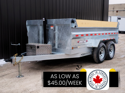 Welcome to Vehicle Venture. 2026 WEBER LANE 82"X12' CONTRACTOR SERIES DUMP TRAILER 14000 GVWR GALVAN...