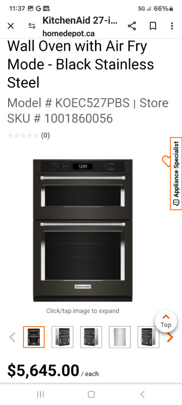 Kitchen  Aid , built in ovens in Stoves, Ovens & Ranges in Hamilton - Image 2