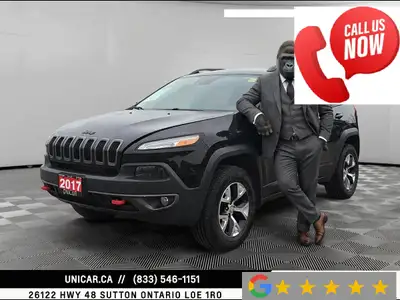 2017 Jeep Cherokee L Plus Pkg No Accidents | Low Kms | Safety Certification Included Financing & War...