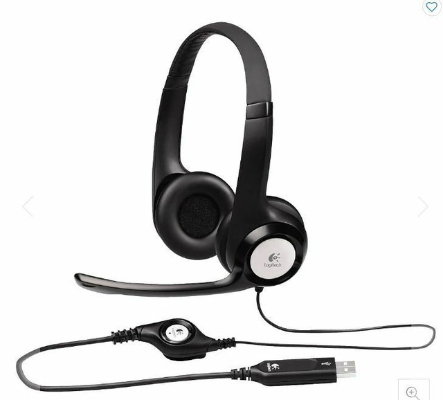 Logitech USB Headset or Head phones H390 in General Electronics in Truro