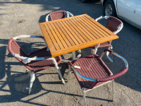 Outdoor Table &amp; Chairs 