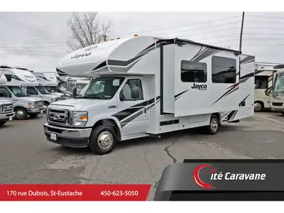 Classe C Jayco Redhawk 26XD 2 extensions ! Mécanique FordV8 7.3L ! Caméra arrière, murs finis gel co...