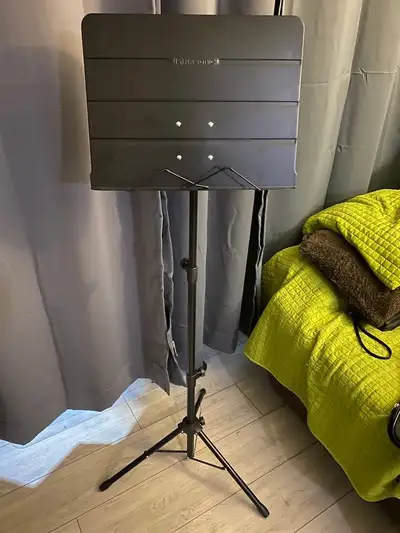 K KASONIC - Lutrin pliable à double usage avec sac de transport, View more