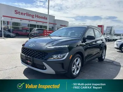 Command every journey with the 2022 Hyundai Kona Preferred, a nimble sport utility designed for urba...