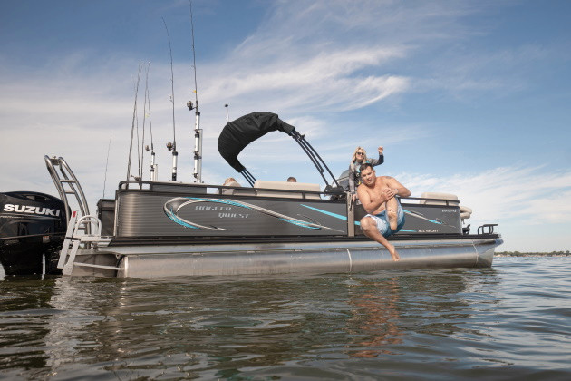 2023 ANGLER QWEST ALL SPORT 8522 PONTOON in Powerboats & Motorboats in London