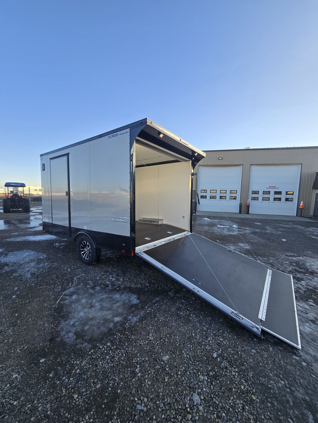  Forest River *** 8.5x12 *** 2 Place Aluminum Sled Trailer  in Cargo & Utility Trailers in Calgary - Image 5