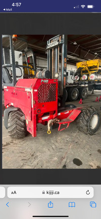 Moffett fork lift for sale. Clean no rust