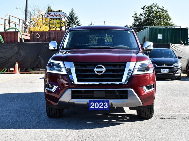 2023 Nissan Armada 4x4 Platinum ~Nav ~Heated Leather ~Sunroof ~C in Cars & Trucks in Barrie - Image 3