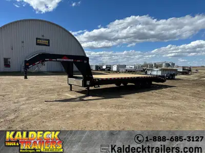 2026 Canada Trailers 102in. x 20in. + 5in. 15K - (2) 7000# Axles - 15,120# GVWR - 6116# Curb Weight...