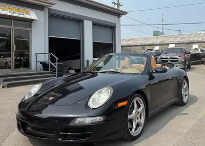 2008 Porsche 911 2008 PORSCHE 911 CARRERA S CONVERTIBLE SPORT CHRONO PACKAGE, MANUELLE 6 VITESSES, A...