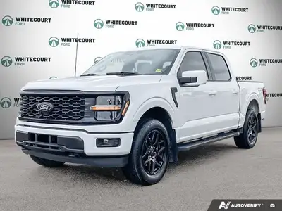 The 2024 Ford F-150 STX in a striking white finish is the perfect blend of power and practicality. I...