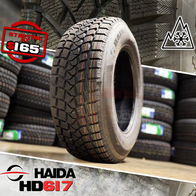 NEW 17 INCH M+S WINTER TIRES!! HAIDA HD617 265/65R17- only $165! in Tires & Rims in Edmonton - Image 2