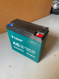 20Ah 12V - 6-DZM-20 Deep Cycle Battery Made for: eBikes, Scooter