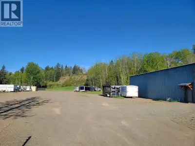 1/2 acre of flat fenced yard space available to lease. Locked gate. Small 320 sq ft office space wit...