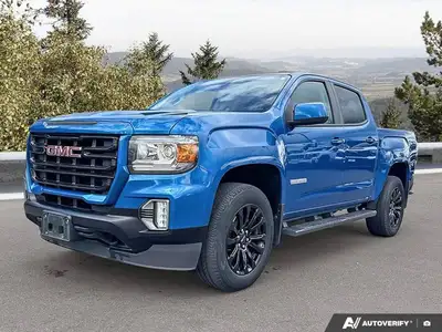 Ready for adventure and daily demands, this 2021 GMC Canyon Crew Cab Pickup 4WD Elevation, with only...
