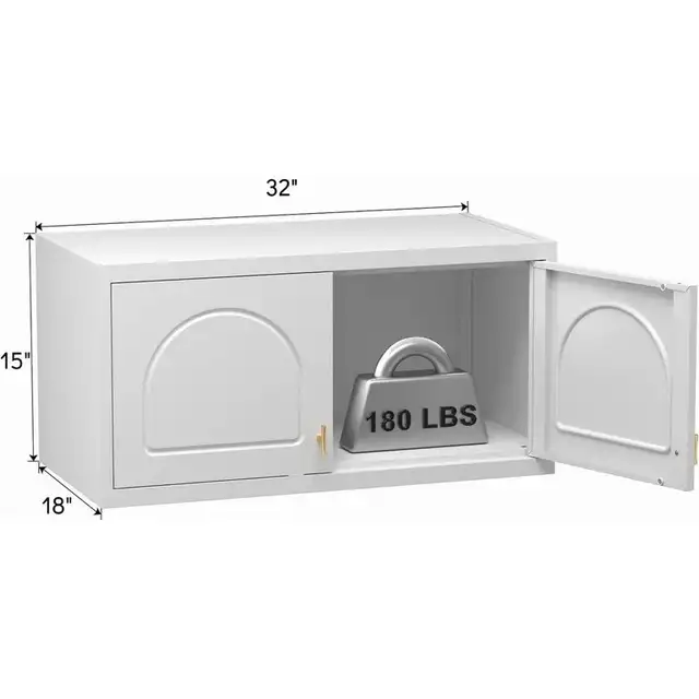 BNIB PRICE IS FIRM - Metal wall cabinet, upper cabinet for wardr in Other in Oakville / Halton Region - Image 4