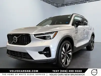 The 2025 Volvo XC40 B5 Plus Dark Theme AWD is the ultimate high-performance sanctuary for the Canadi...