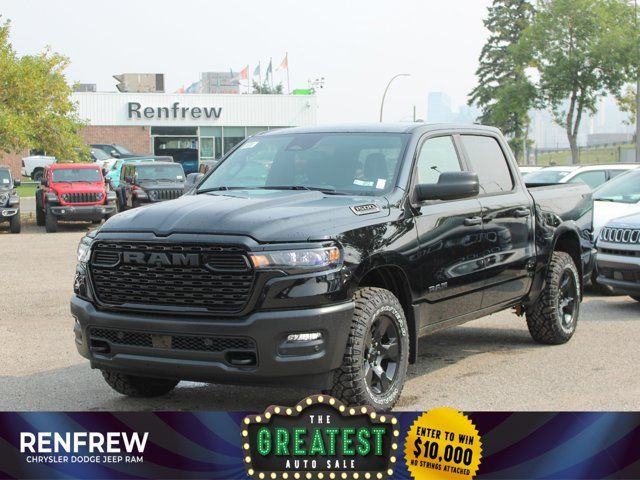 2026 Ram 1500 Warlock Crew Cab 4x4, Twin-Turbo, Rear Locker in Cars & Trucks in Calgary