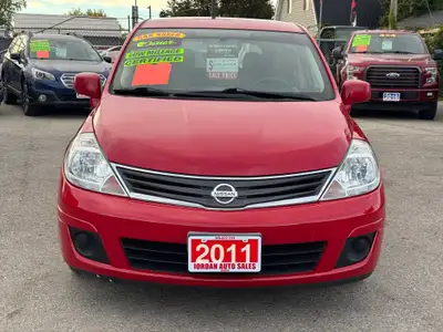 2011 NISSAN VERSA SL, 4 CYL 1.8 L ENGINE LOW KILOMETERS ……. FWD ……. CERTIFIED ONE OWNER ……. CRUISE C...