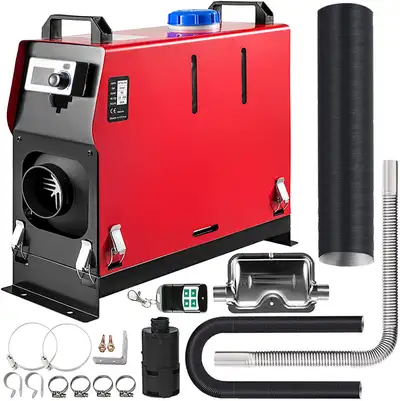 NEW 8 KW DIESEL AIR HEATER & REMOTE 12V S1126, View more