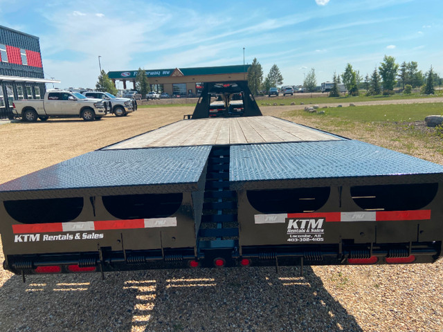 *2024 8.5' x 26' Gooseneck Tandem Dually w/Monster Ramps - 20K in Cargo & Utility Trailers in Calgary - Image 4