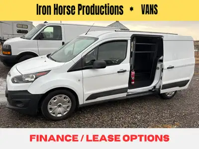 CAN FINANCE or LEASE, 2018 FORD TRANSIT CONNECT $4K UPFITTED CARGO VAN, Super Clean White Exterior w...