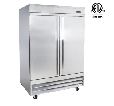 STAINLESS STEEL COMMERCIAL 2 DOOR FRIDGE CFD2RR, View more
