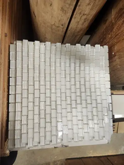 White Mosaic Wall Tile, View more
