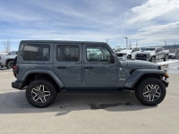 Recent Arrival! 2024 Jeep Wrangler Sahara Anvil Clear Coat Pentastar 3.6L V6 VVT 4WD 4 Auxiliary Swi... (image 5)