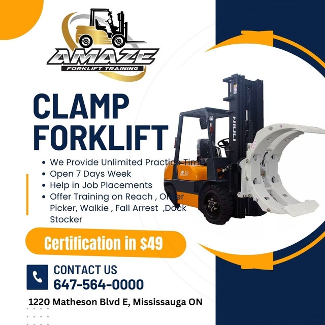 Forklift Training & Certification Start 39 Job Assistance Drivers & Security City of
