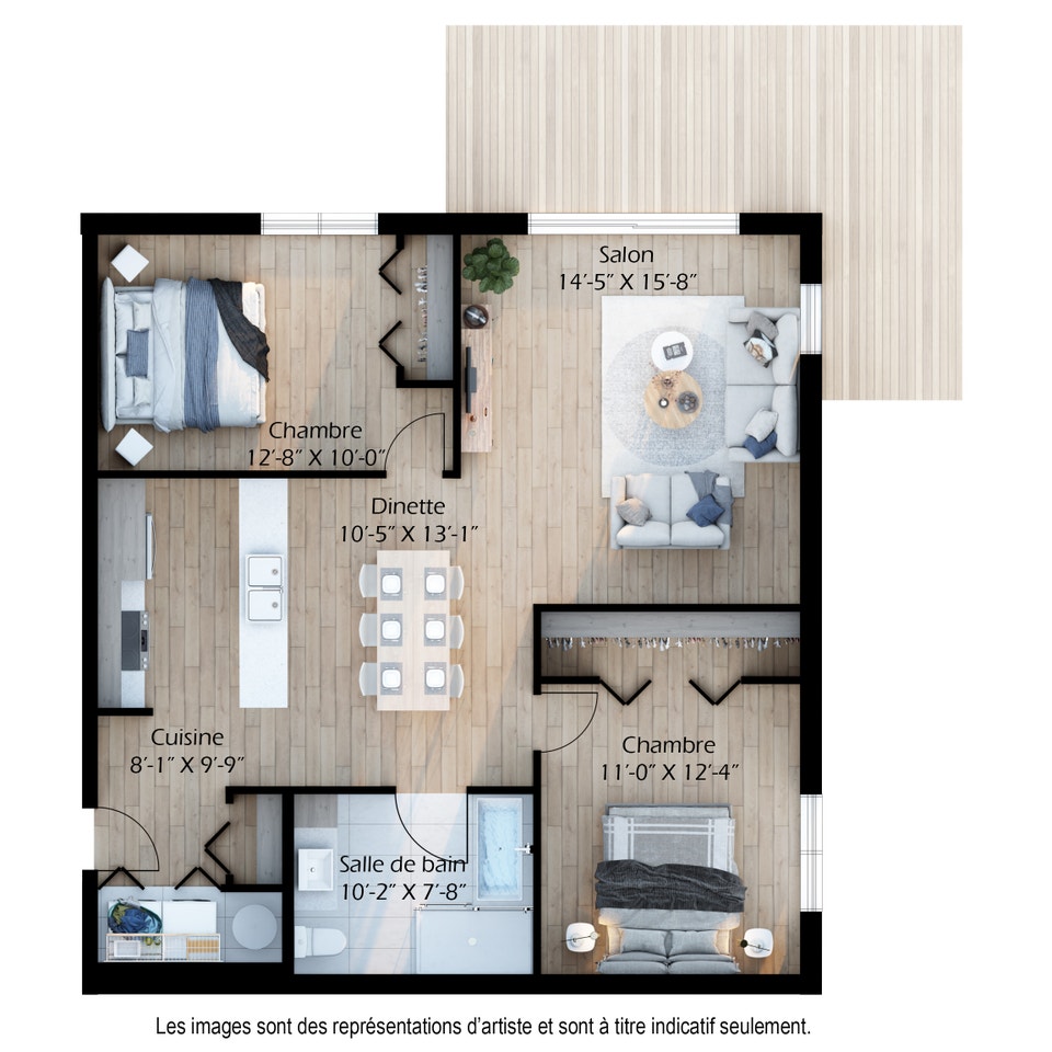 Chelsea – Logements neufs tout inclus 4