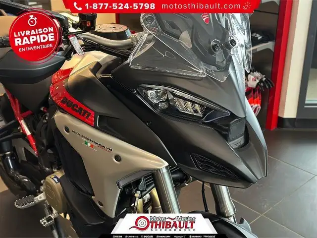 2025 Ducati Multistrada V4 Rally Travel & Radar Spoked Wheels in Street, Cruisers & Choppers in Sherbrooke - Image 31