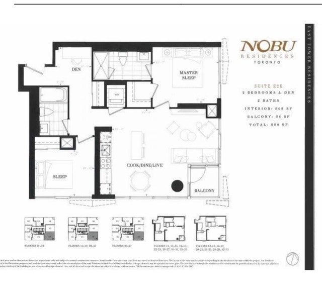 Nobu Assignment South East corner clear view Condos for Sale City