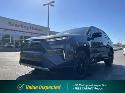 Experience the perfect blend of style and efficiency with this 2022 Toyota RAV4 Hybrid XSE. Boasting...