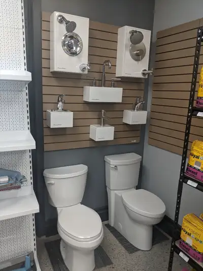 Toilets, Faucets, Showerheads and More, View more