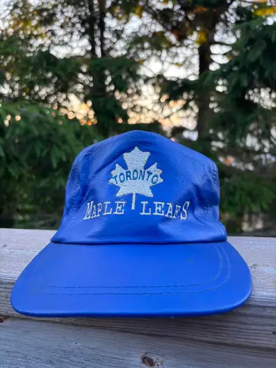 Vintage Leafs Leather Hat, View more