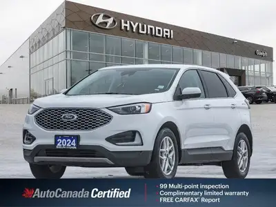 2024 Ford Edge SEL AWD | ACCIDENT FREE | Co-Pilot360 The 2024 Ford Edge SEL AWD remains a popular ch...