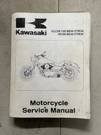 Sm327 Kaw Vulcan1500 MeanStreak VN1500 Motorcycle Service Manual