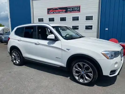 Well maintained Dealer serviced 2017 model BMW X3 x-Drive AWD 28i priced right at $13,995. Fully app...