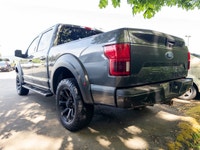 Command the road and off-road trails alike with this formidable 2019 Ford F-150 XLT ROUSH. Engineere... (image 1)