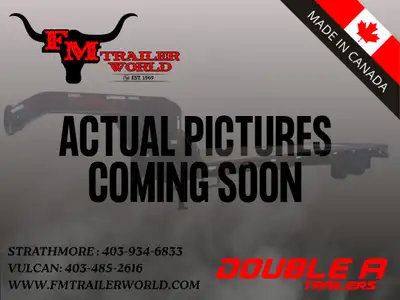32’ DOUBLE A PRO SERIES GOOSENECK EQUIPMENT TRAILER 3-7 000 LB 27' Deck Plus 5' Usable BeavertailALB...