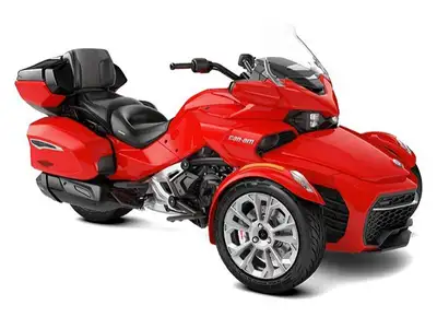 Demo Unit, Serviced, Warranty When its time for an extended cruise, the Spyder F3 Limited is the per...