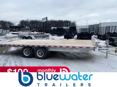 Canadian Mennonite Built Tandem Axle Aluminum Deck Over Trailer 9990lbs is $9,550.00 or $190.98/mont...