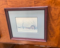 December Morning. James Bessey professionally framed print Markham / York Region Toronto (GTA) Preview
