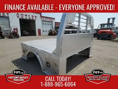 NEW 7ftx7ft Skirted Aluminum Truck Deck from CM Truck Beds - 7ft Long x 84in Wide - 42in Cab to Axle...