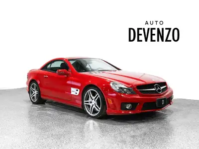 2009 Mercedes-Benz SL63 AMG 6.2L V8 518hp, Carbon Fiber Interior Trim, Heated / Ventilated Seats, Ca...