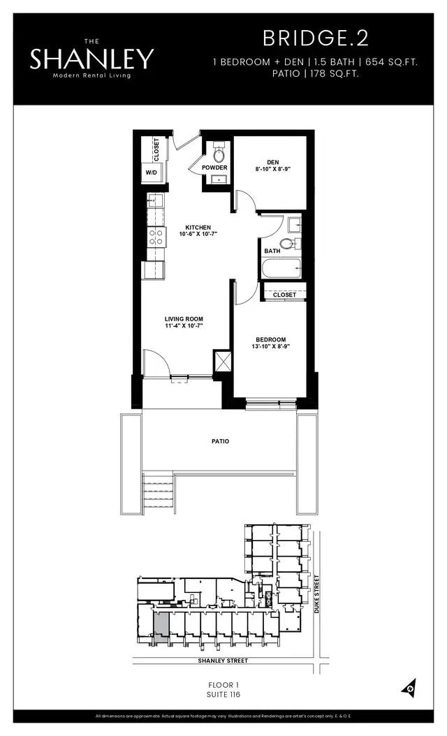Contemporary urban living at The Shanley in Long Term Rentals in Kitchener / Waterloo - Image 2