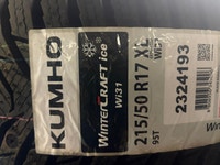 4 Brand New Kumho Wintercraft Wi31 215/50R17 Ottawa Ottawa / Gatineau Area Preview
