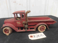 Arcade Vintage Cast Dump Truck with International Harvest Truck